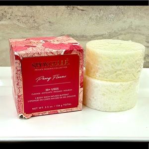 Spongellé Peony Flower Body Wash Infused Buffer Duo